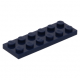 LEGO lapos elem 2x6, sötétkék (3795)